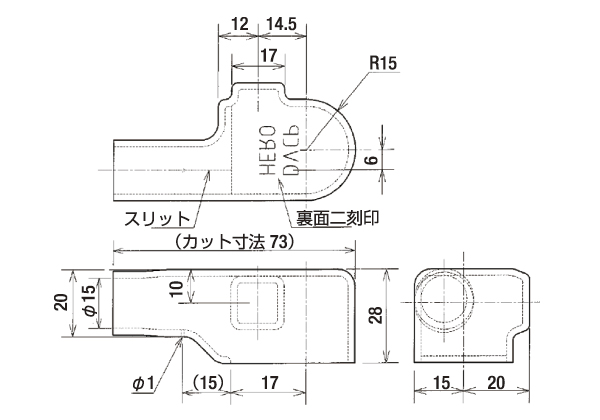 dvcp-60寸法図