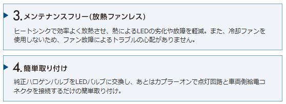 ファンレスLEDバルブ